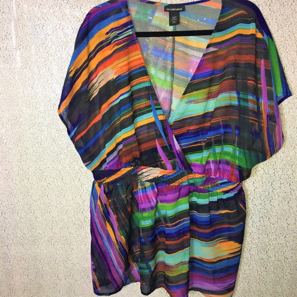 Lane Bryant Tops - Lane Bryant Sheer Blouse